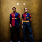 Lamine Yamal y Alexia Putellas del F.C. Barcelona X Travis Scott en