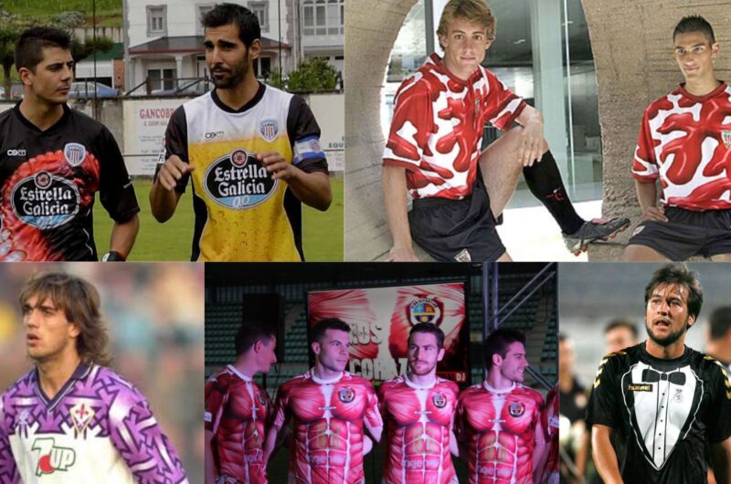 Camisetas de futbol con errores en su fabricación